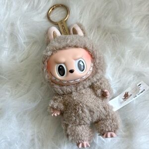 THE MONSTERS Exciting Macaron Vinyl Face LABUBU (Toffee)